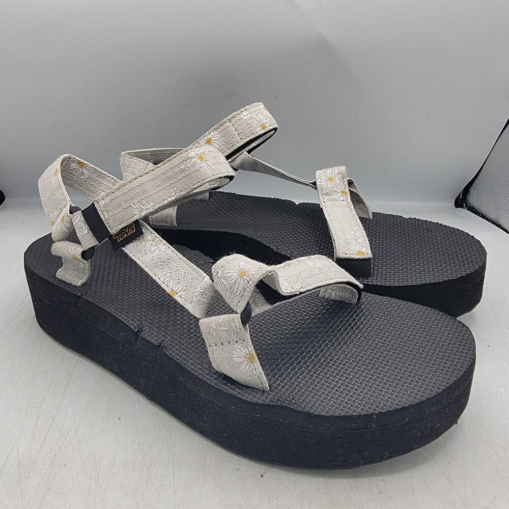 Teva Flatform Universal Gloriosa Womens 11 Platform Floral Sandals 1125203